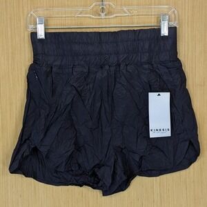 Kinesis The Active Project Womens Navy Running Shorts XS Activewear Gym NWT